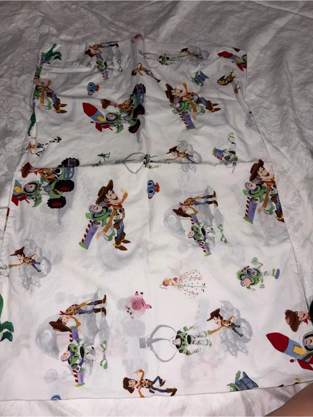 Pottery Barn Kids Toy Story Full Sheet Set Organic Cotton Excellent Condition